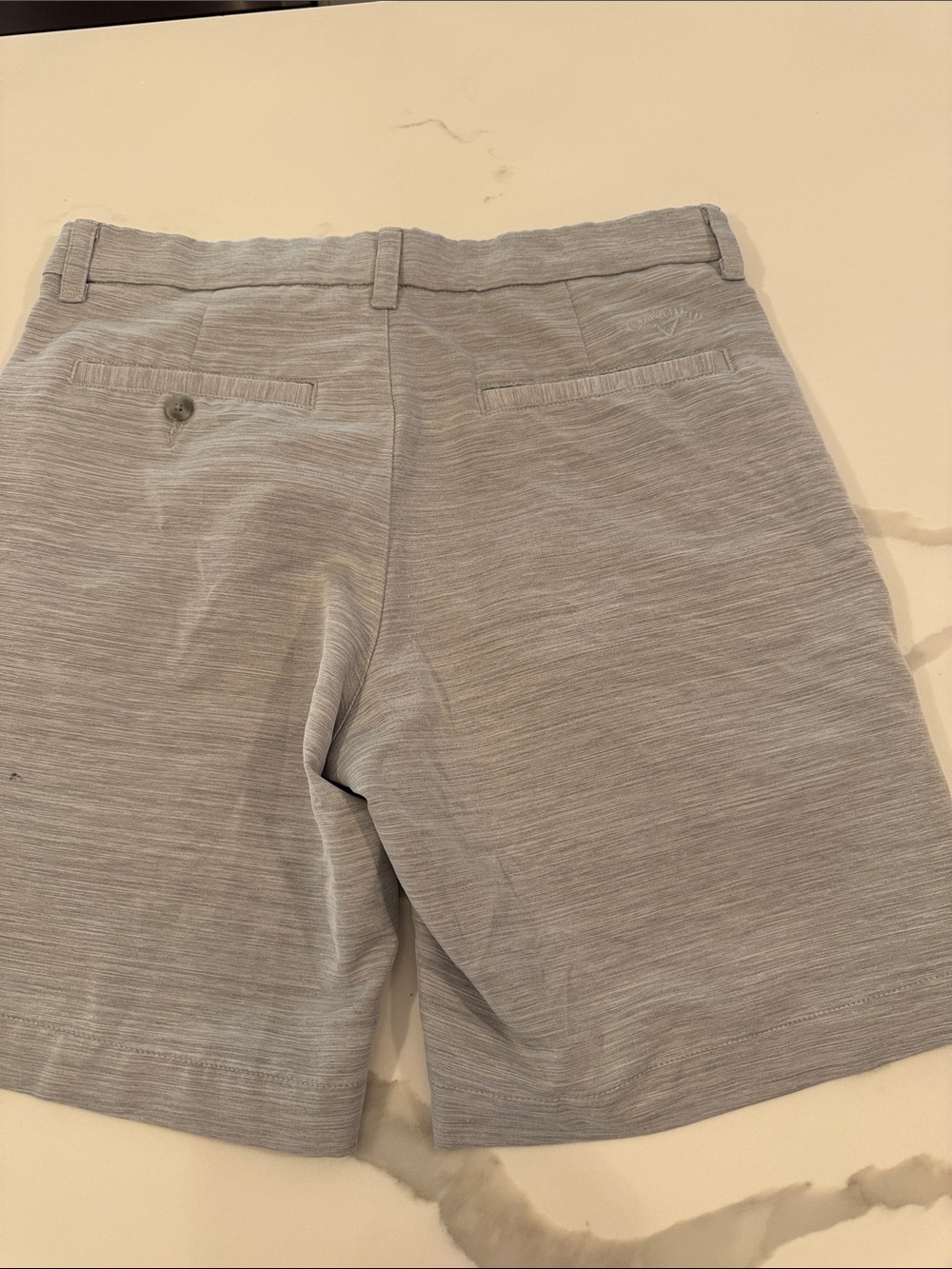 Callaway Light Gray Golf Performance Shorts - Picture 5 of 7